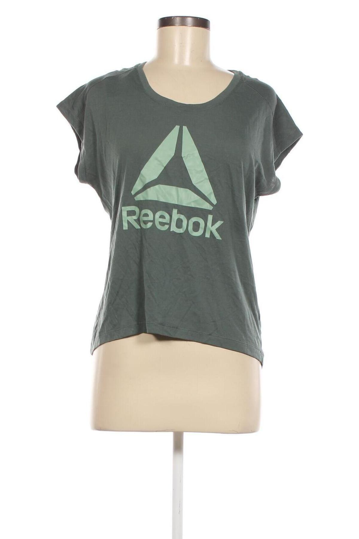 Tricou de femei Reebok, Mărime M, Culoare Verde, Preț 65,79 Lei