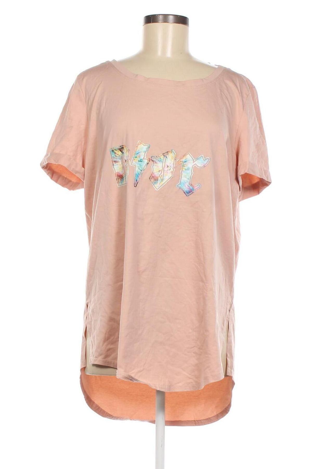 Γυναικείο t-shirt Refuge, Μέγεθος XL, Χρώμα Ρόζ , Τιμή 8,04 €