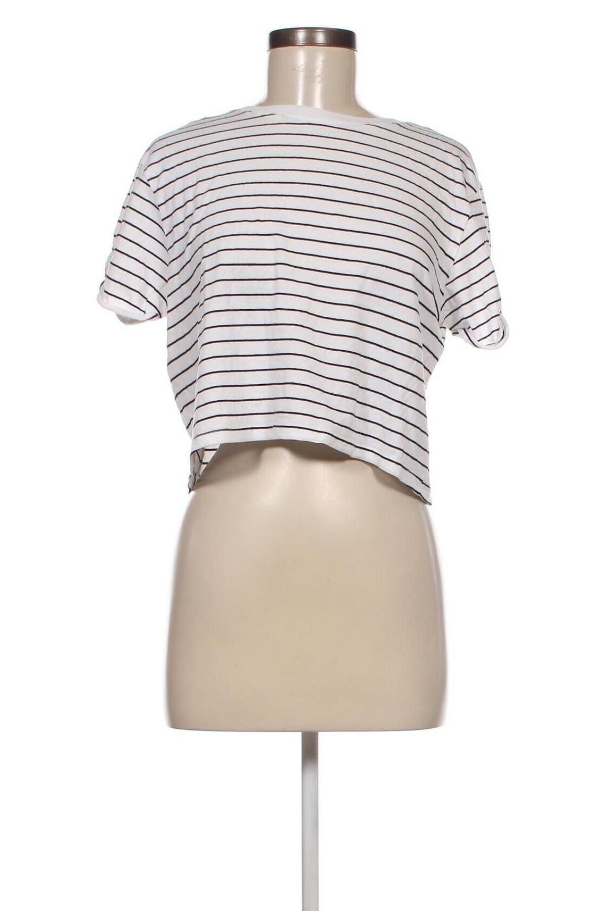 Γυναικείο t-shirt Tally Weijl, Μέγεθος M, Χρώμα Λευκό, Τιμή 8,04 €