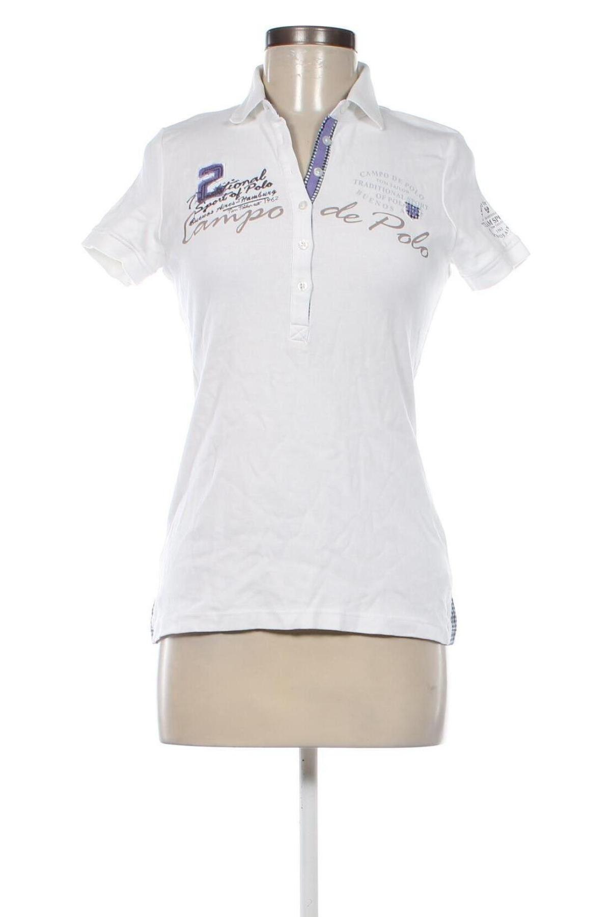 Γυναικείο t-shirt Tom Tailor, Μέγεθος M, Χρώμα Λευκό, Τιμή 6,80 €