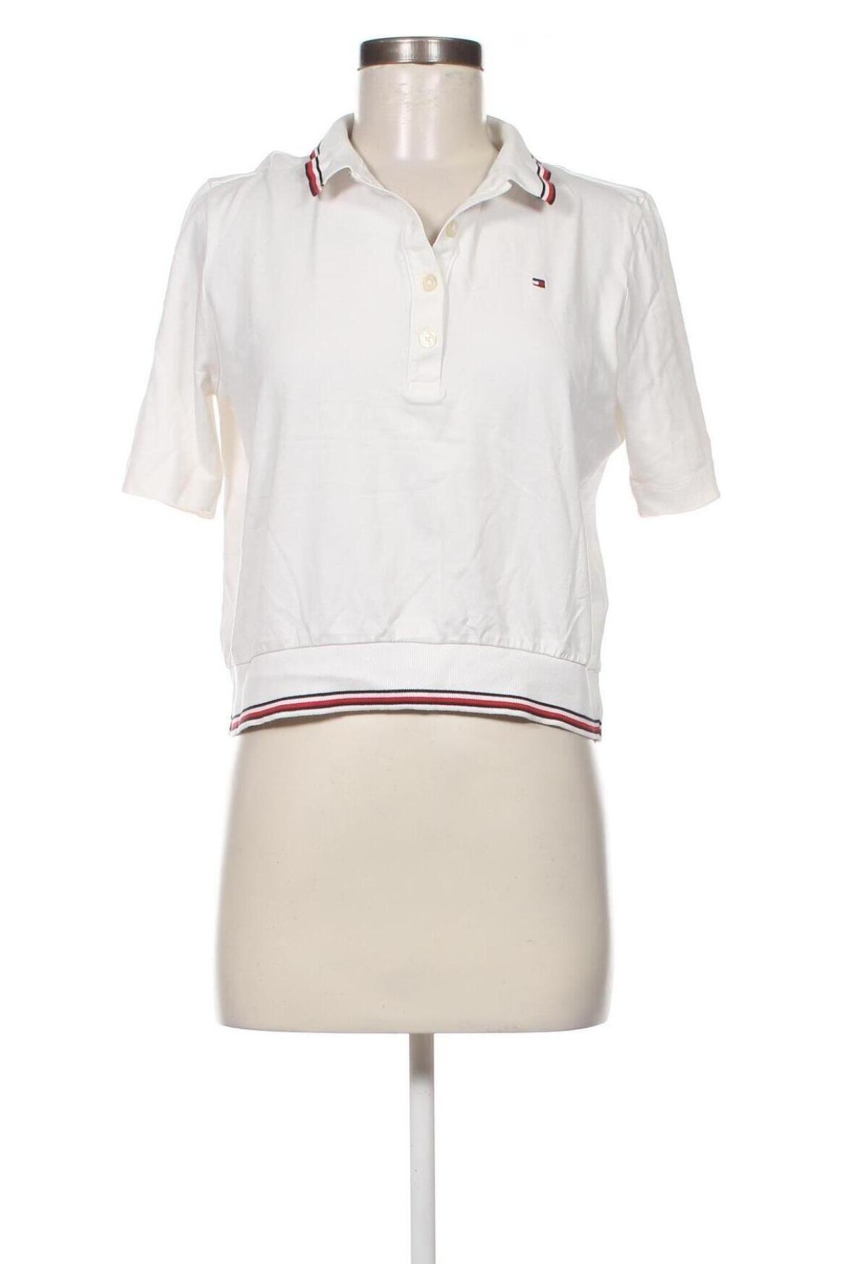 Дамска тениска Tommy Hilfiger, Размер L, Цвят Бял, Цена 24,00 лв.