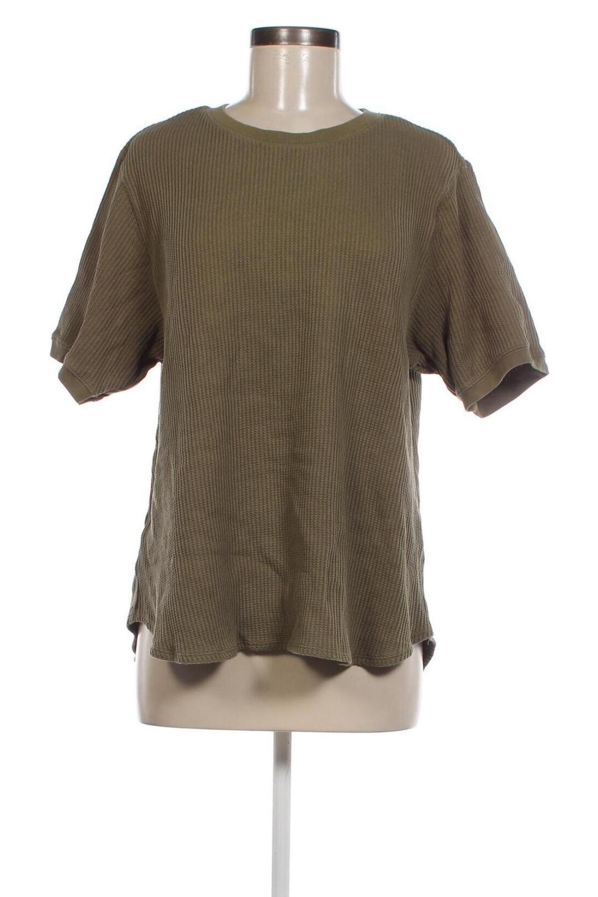 Γυναικείο t-shirt Uniqlo, Μέγεθος XL, Χρώμα Πράσινο, Τιμή 6,80 €
