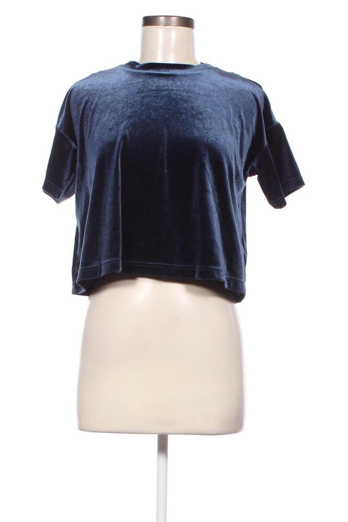 Damen T-Shirt Weekday, Größe XS, Farbe Blau, Preis 5,57 €