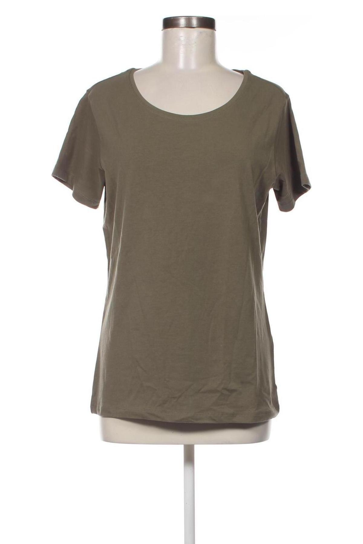 Γυναικείο t-shirt Wild Flower, Μέγεθος L, Χρώμα Πράσινο, Τιμή 12,99 €