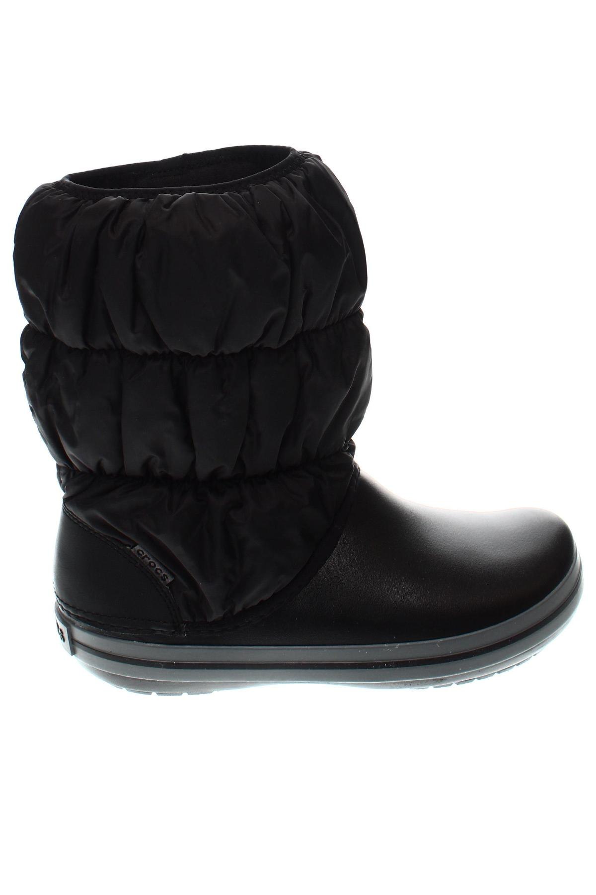 Γυναικείες μπότες Crocs, Μέγεθος 39, Χρώμα Μαύρο, Τιμή 68,04 €