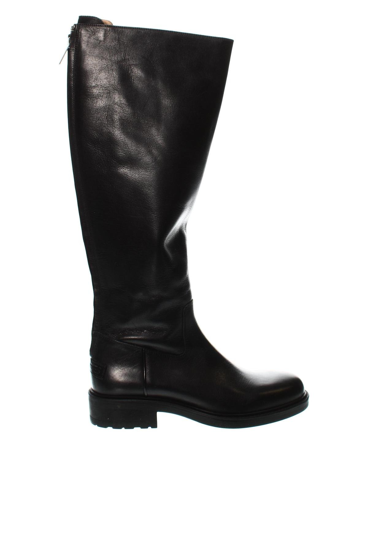 Γυναικείες μπότες Shabbies Amsterdam, Μέγεθος 38, Χρώμα Μαύρο, Τιμή 190,21 €