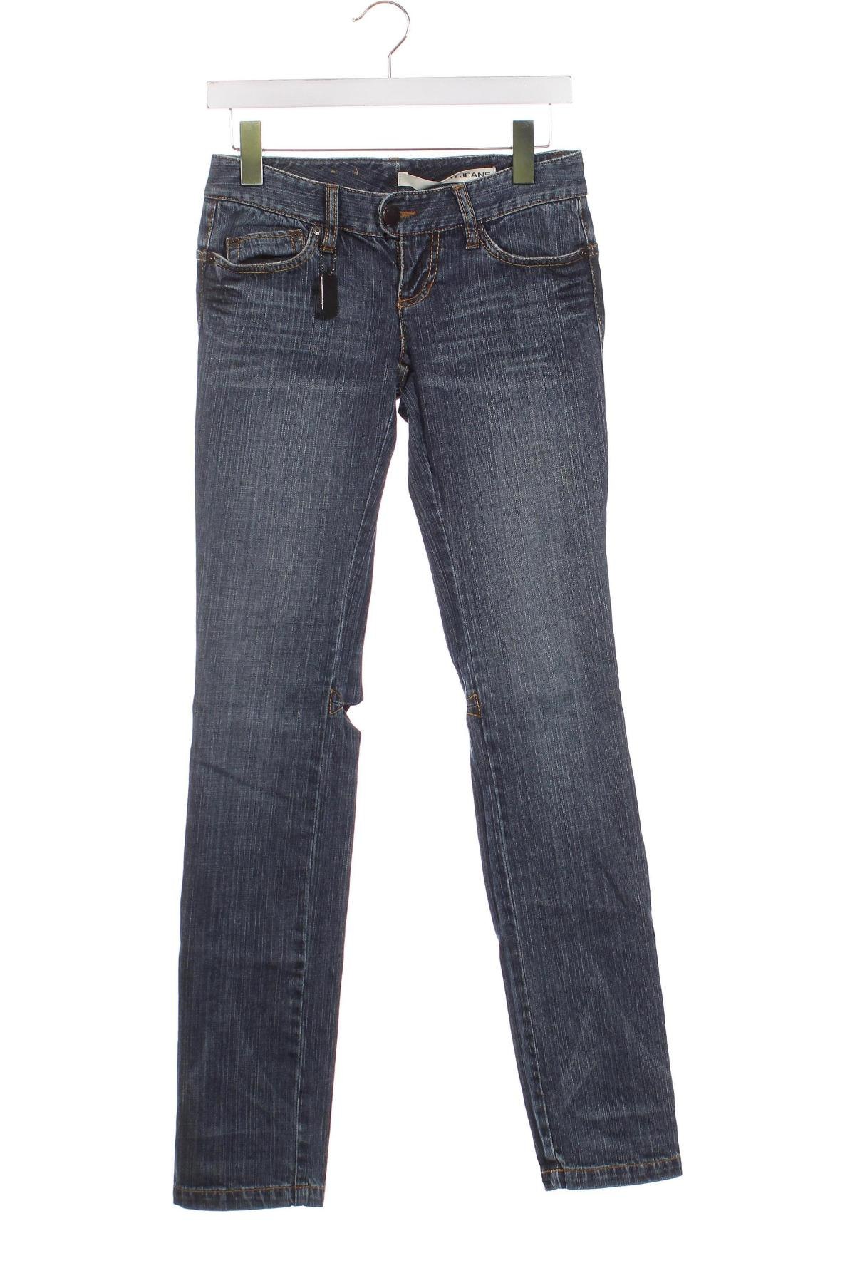 Дамски дънки DKNY Jeans, Размер XS, Цвят Син, Цена 17,56 лв.