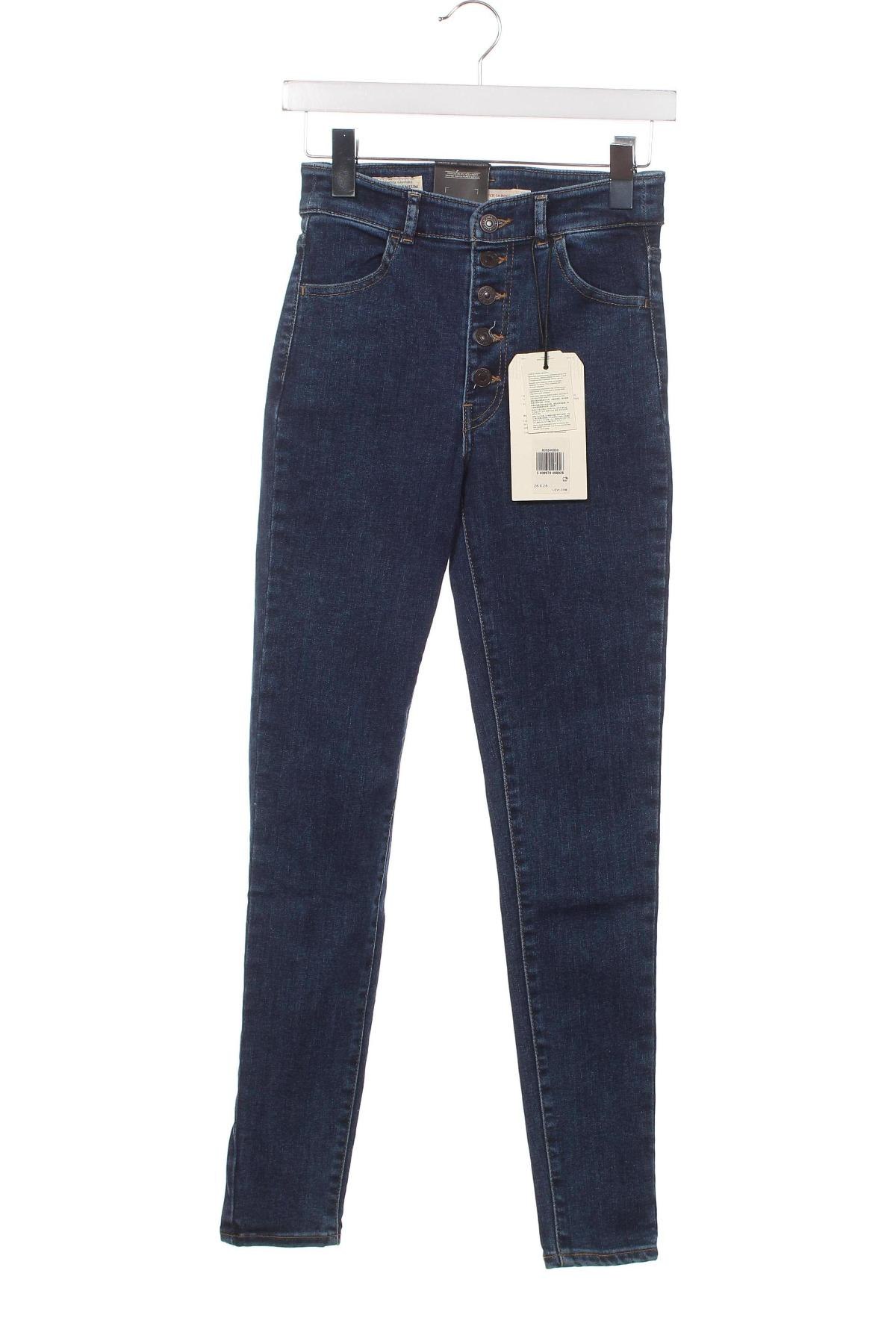 Blugi de femei Levi's, Mărime XS, Culoare Albastru, Preț 529,61 Lei