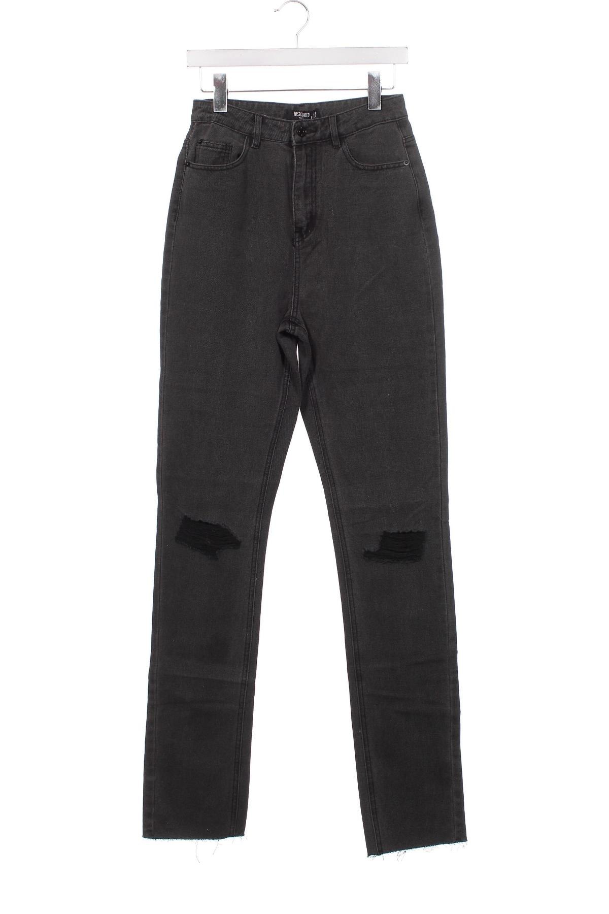 Damen Jeans Missguided, Größe XS, Farbe Grau, Preis 4,50 €