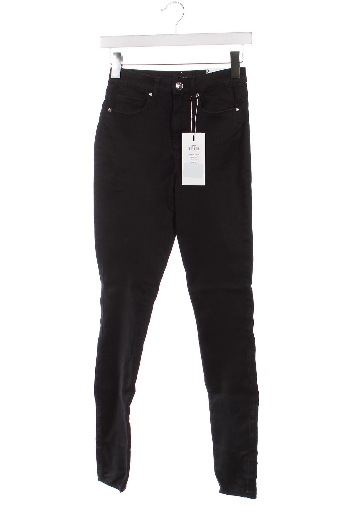 Dámské džíny  ONLY, Velikost XS, Barva Černá, Cena  296,00 Kč