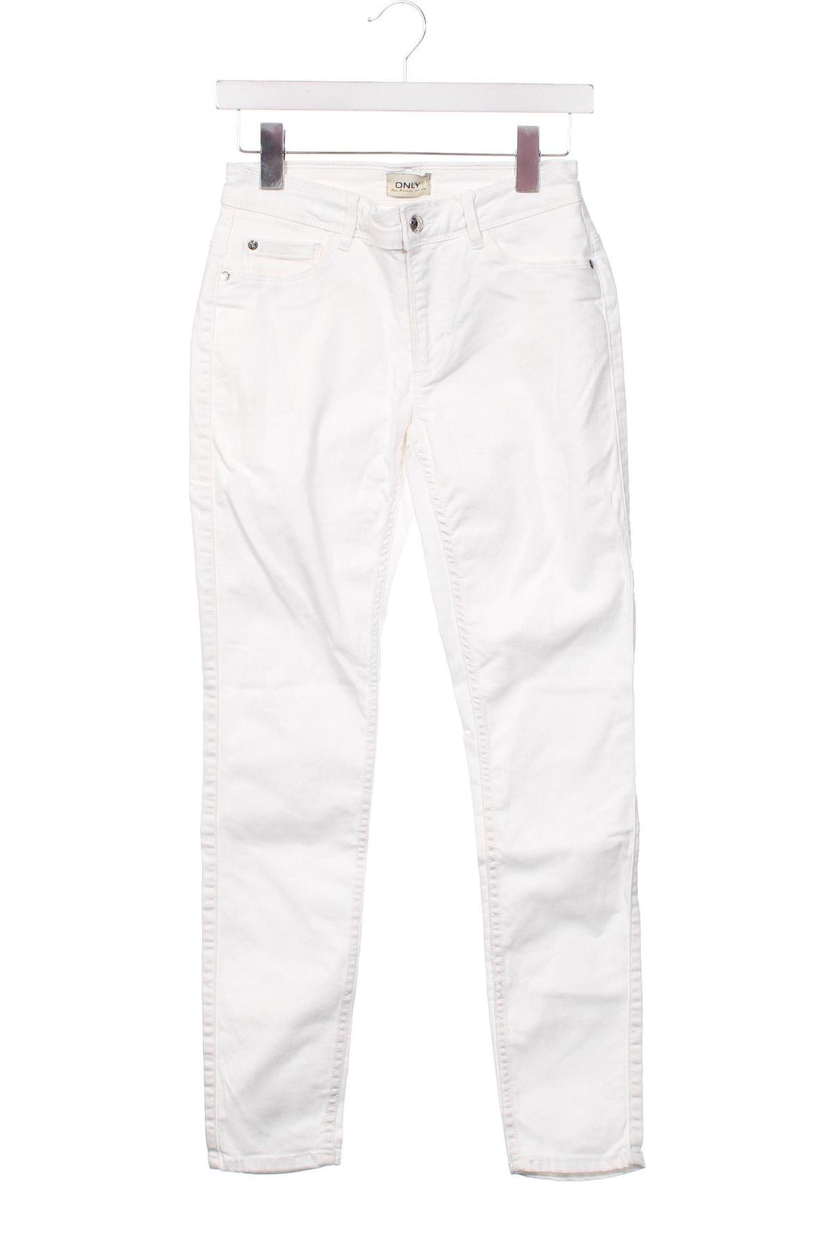 Dámske džínsy  ONLY, Veľkosť S, Farba Biela, Cena  10,16 €