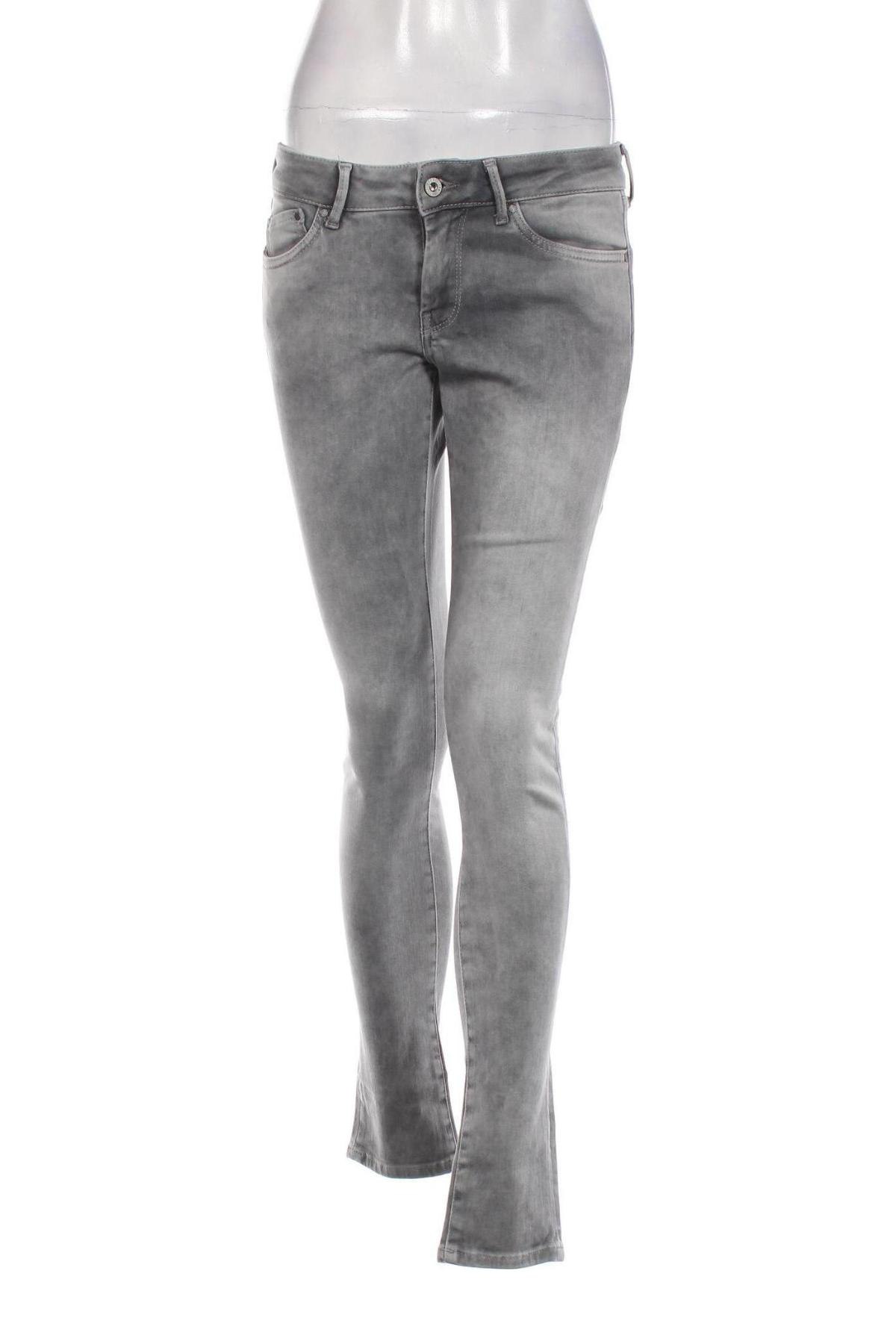 Дамски дънки Pepe Jeans, Размер M, Цвят Сив, Цена 27,37 лв.