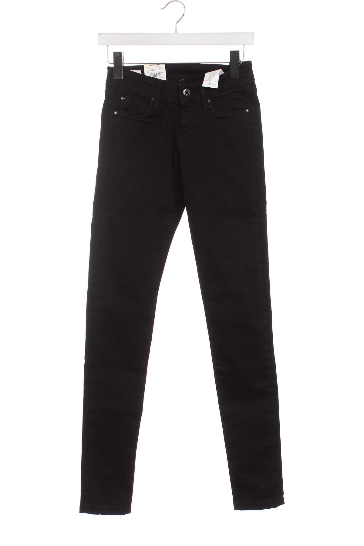 Dámske džínsy  Pepe Jeans, Veľkosť XS, Farba Čierna, Cena  10,79 €