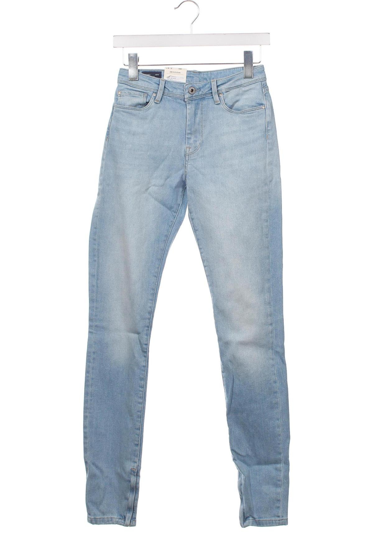 Дамски дънки Pepe Jeans, Размер S, Цвят Син, Цена 161,00 лв.