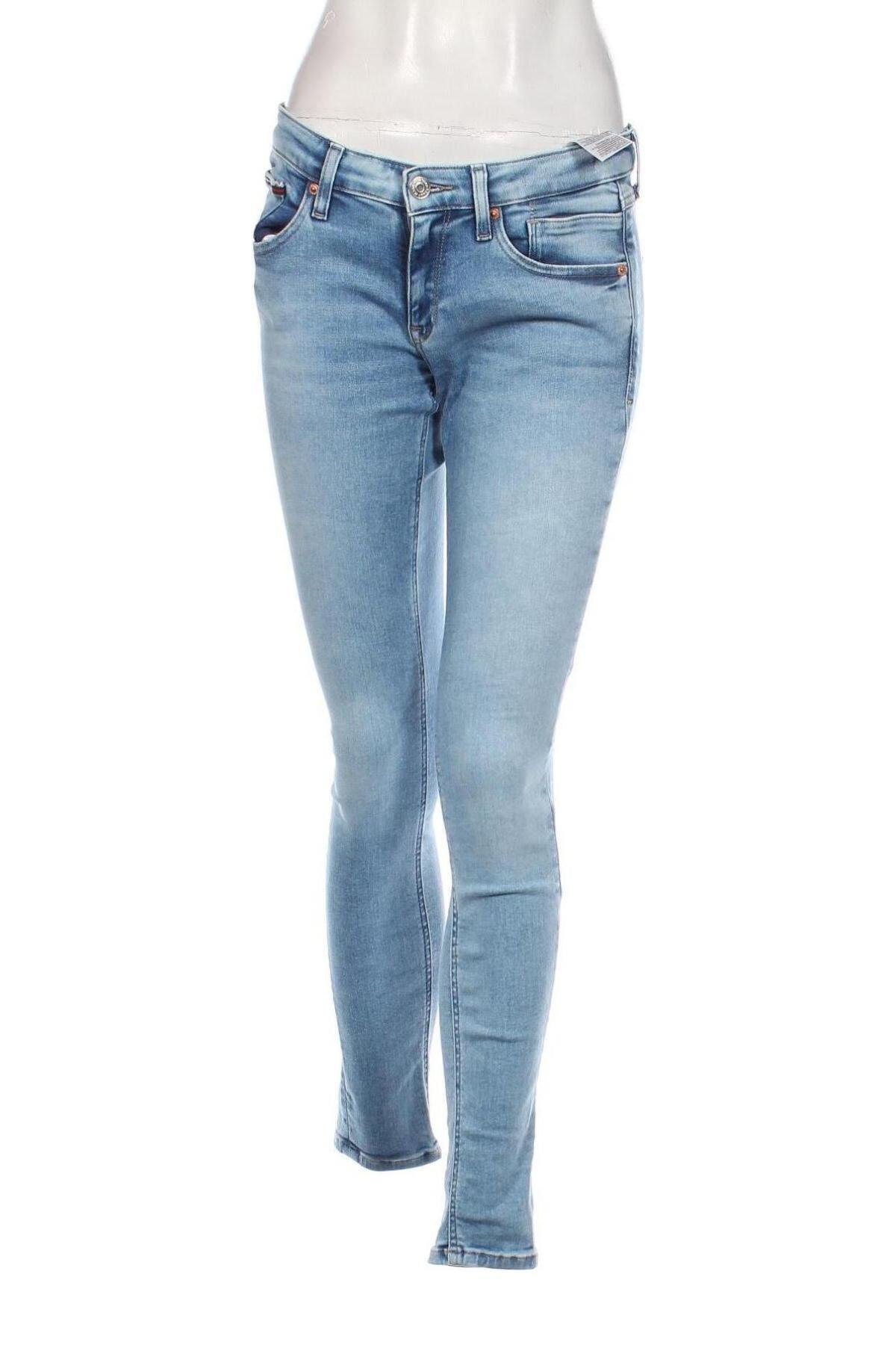 Дамски дънки Tommy Jeans, Размер M, Цвят Син, Цена 14,96 лв.