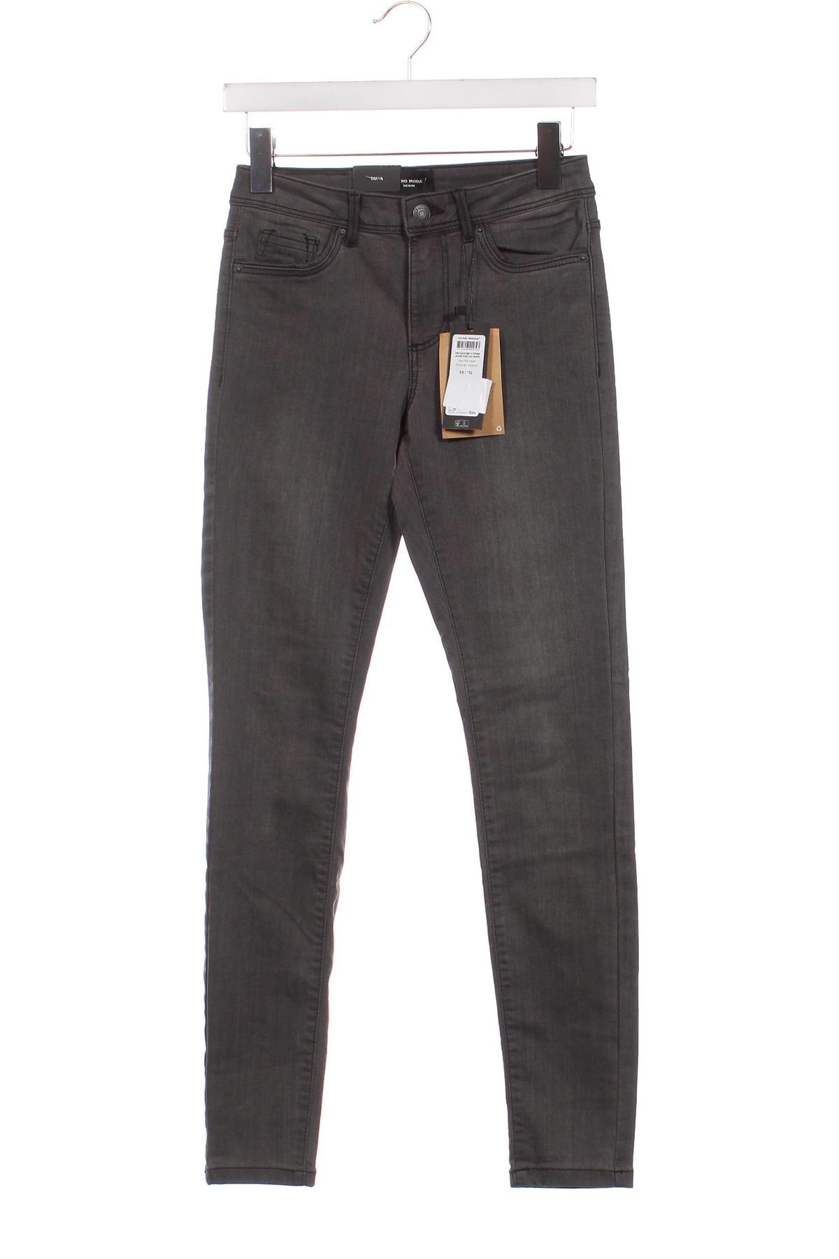 Damen Jeans Vero Moda, Größe XS, Farbe Grau, Preis 10,52 €