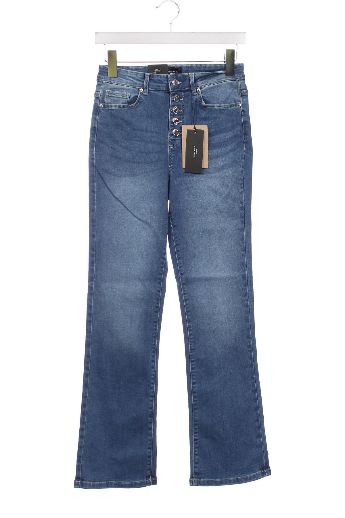 Dámske džínsy  Vero Moda, Veľkosť XS, Farba Modrá, Cena  10,16 €