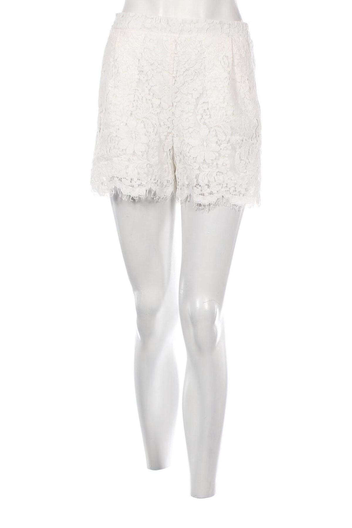 Γυναικείο κοντό παντελόνι Amisu, Μέγεθος M, Χρώμα Λευκό, Τιμή 11,75 €