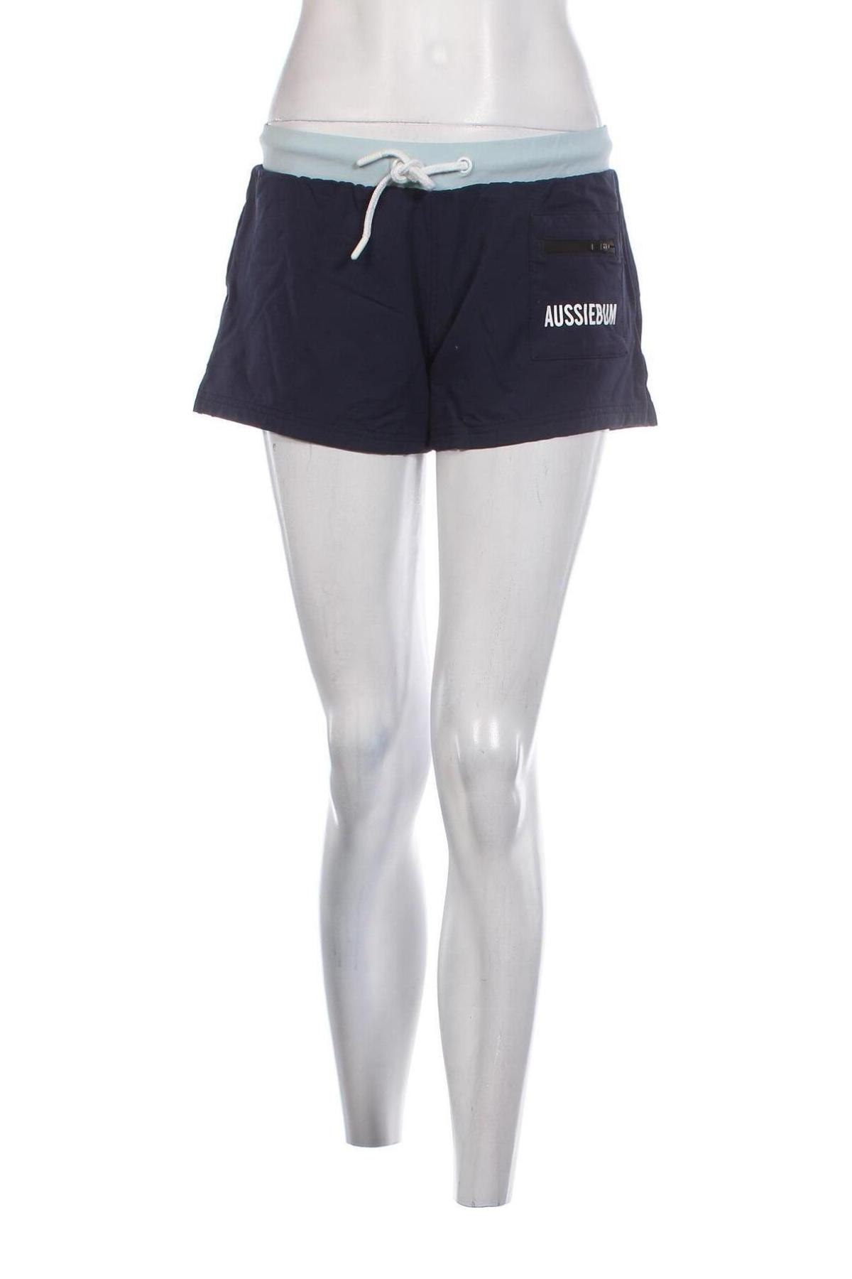 Γυναικείο κοντό παντελόνι Aussiebum, Μέγεθος M, Χρώμα Μπλέ, Τιμή 3,06 €