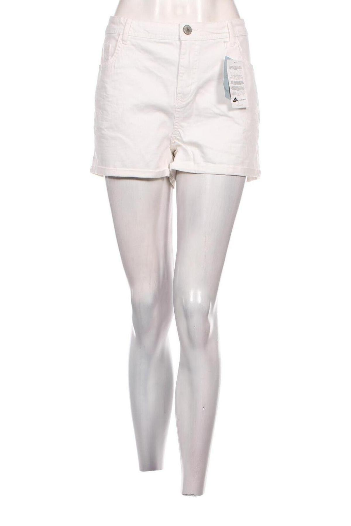 Γυναικείο κοντό παντελόνι Blue Motion, Μέγεθος XL, Χρώμα Λευκό, Τιμή 11,51 €