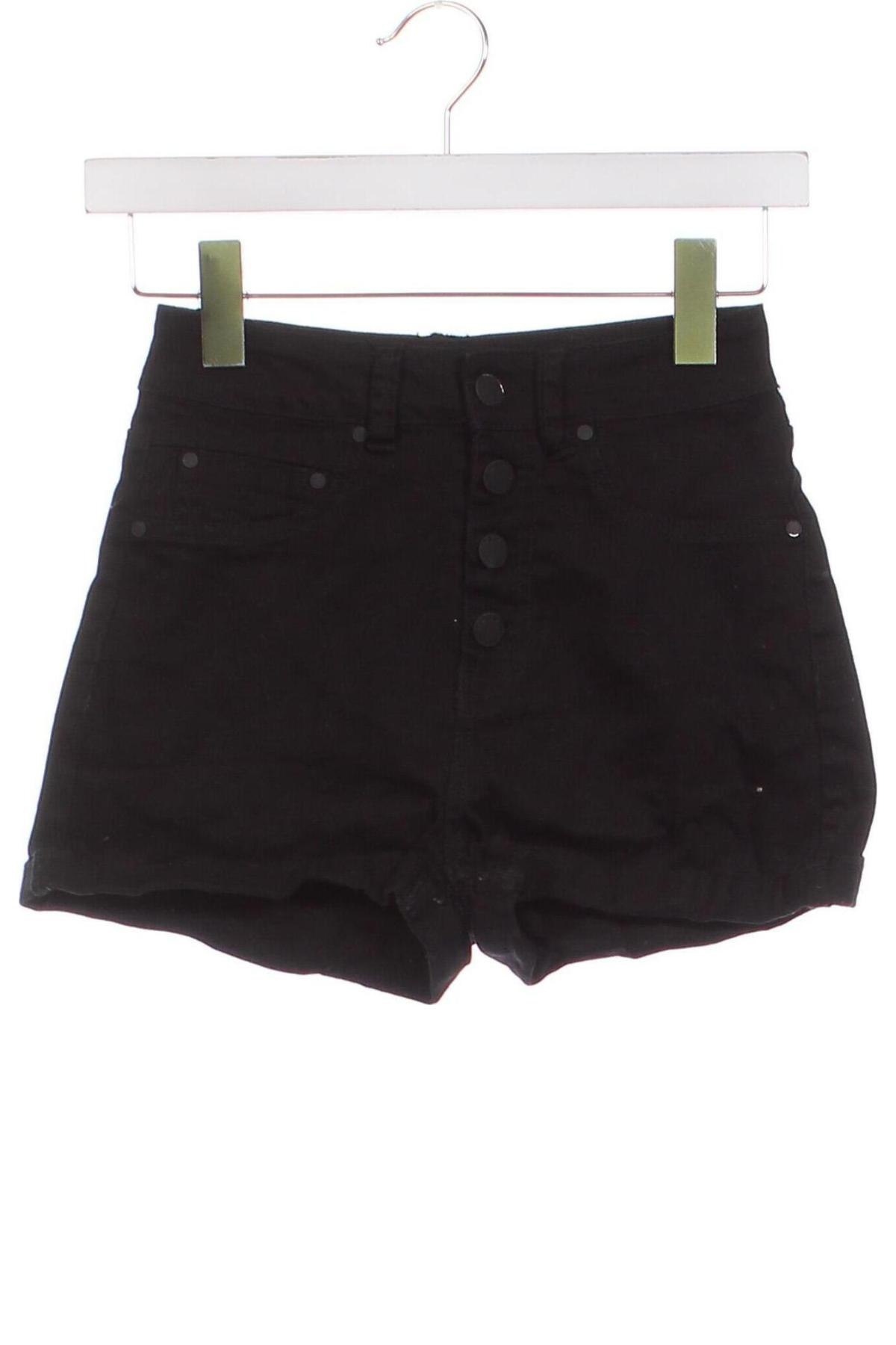Дамски къс панталон Fb Sister, Размер XXS, Цвят Черен, Цена 7,03 лв.