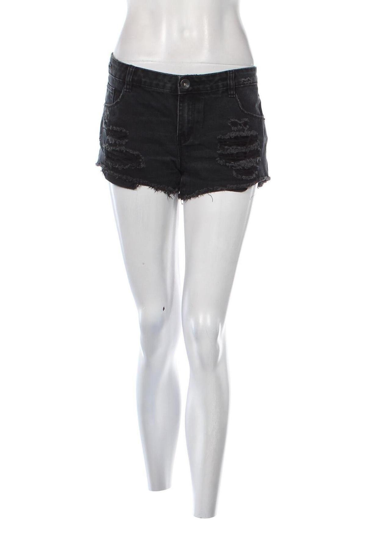Γυναικείο κοντό παντελόνι Fb Sister, Μέγεθος M, Χρώμα Γκρί, Τιμή 4,70 €