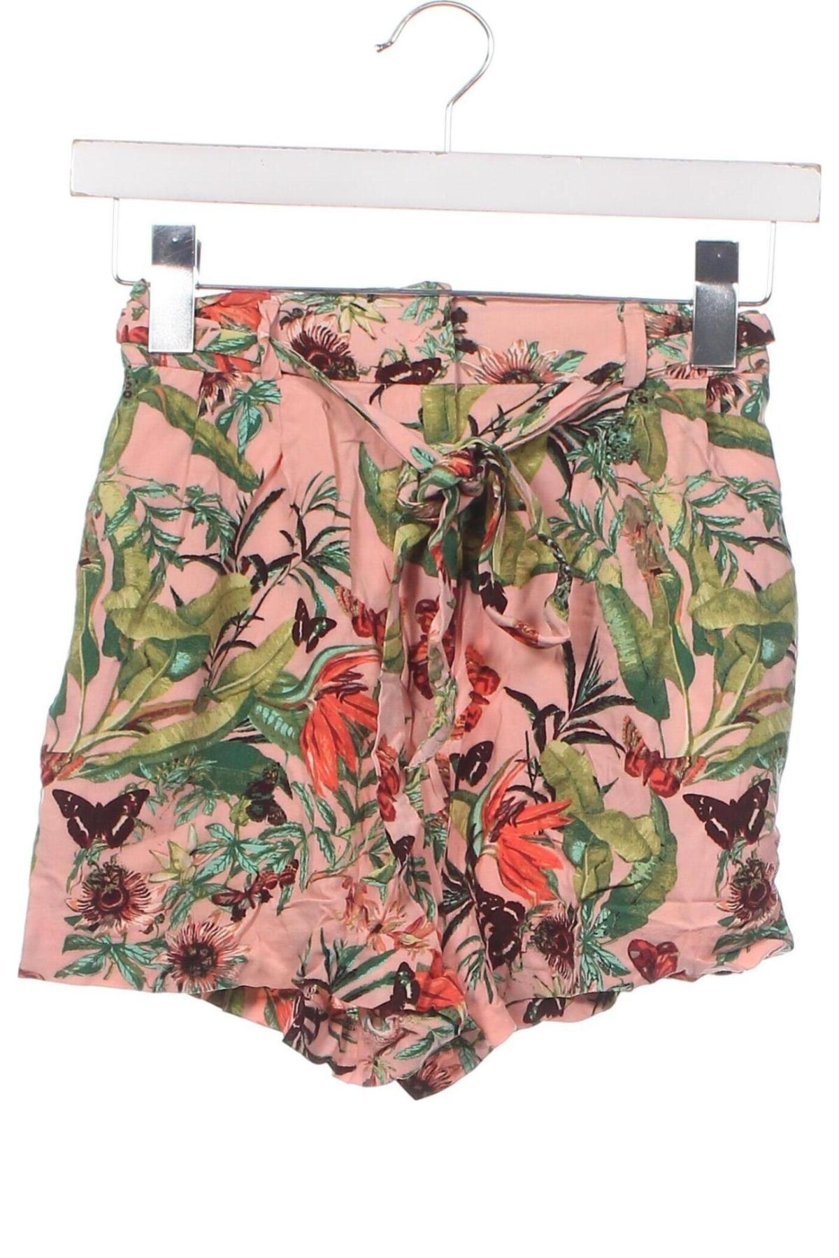 Γυναικείο κοντό παντελόνι H&M, Μέγεθος XXS, Χρώμα Πολύχρωμο, Τιμή 4,70 €