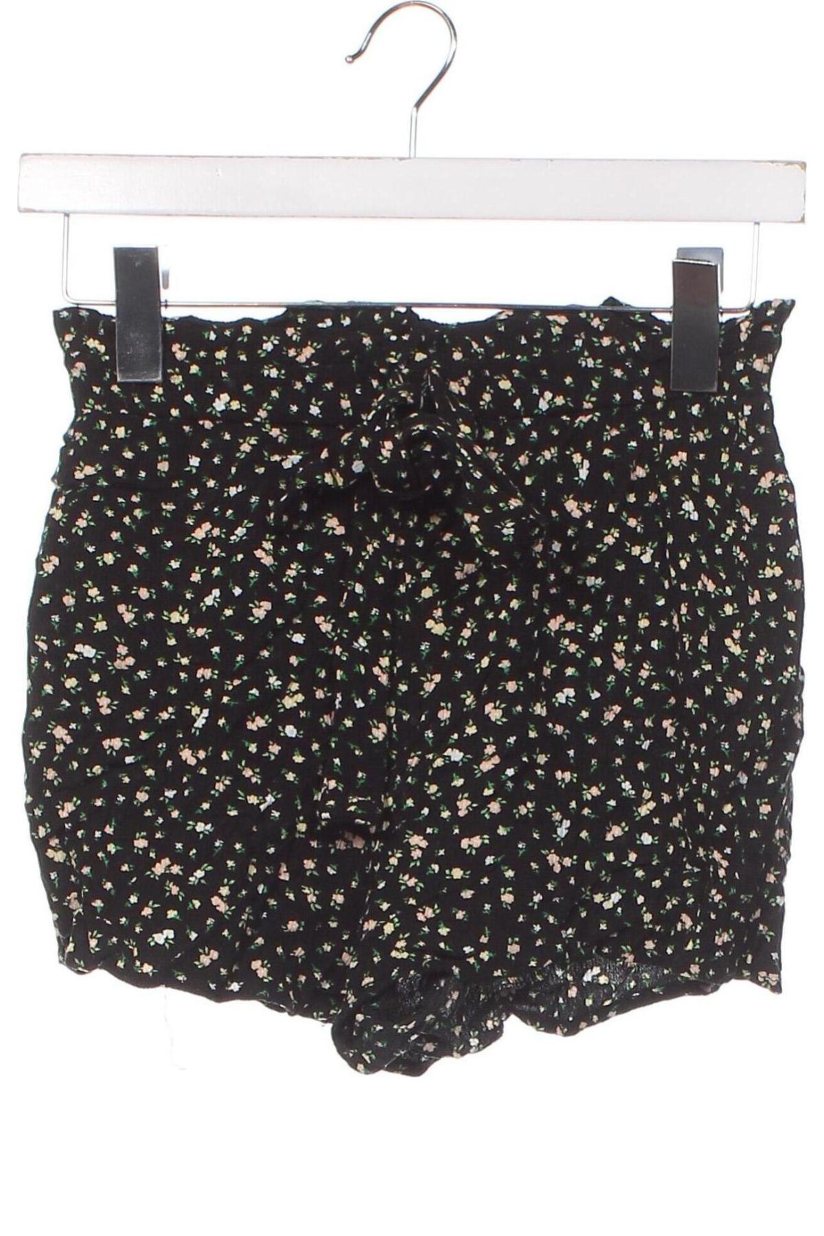 Дамски къс панталон H&M Divided, Размер XS, Цвят Черен, Цена 7,98 лв.