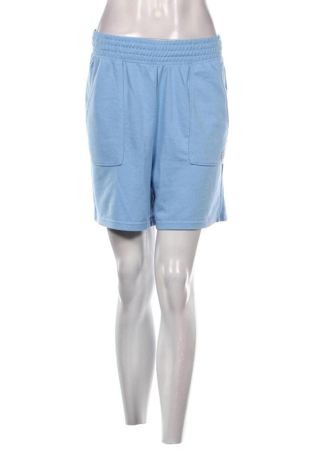 Дамски къс панталон H&M Divided, Размер S, Цвят Син, Цена 11,00 лв.