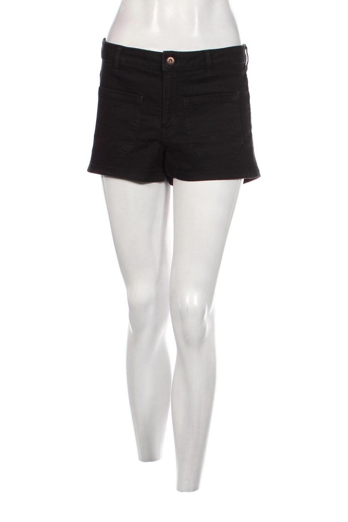 Γυναικείο κοντό παντελόνι H&M Divided, Μέγεθος M, Χρώμα Μαύρο, Τιμή 2,43 €