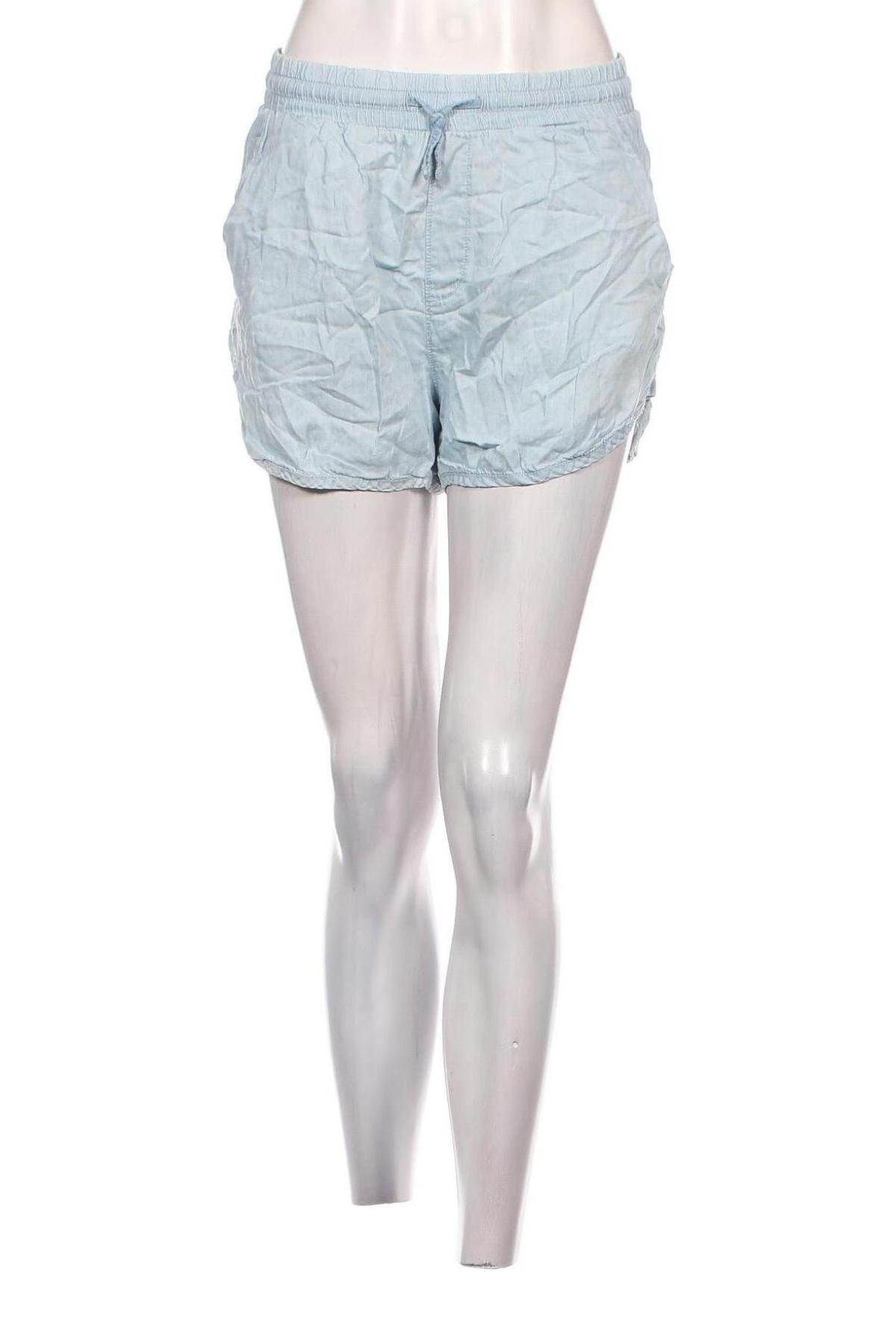 Γυναικείο κοντό παντελόνι Hema, Μέγεθος L, Χρώμα Μπλέ, Τιμή 4,94 €
