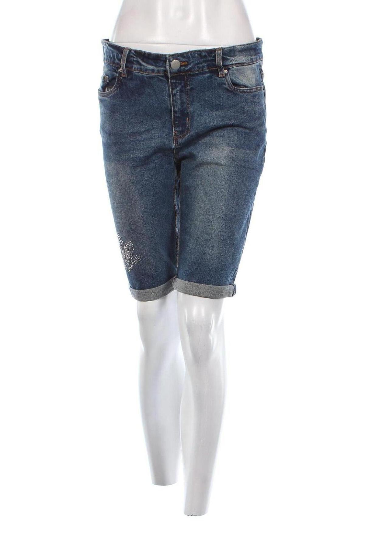 Pantaloni scurți de femei Janina, Mărime M, Culoare Albastru, Preț 62,50 Lei