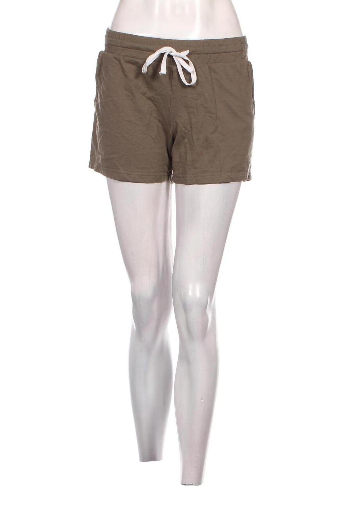 Дамски къс панталон Janina, Размер L, Цвят Зелен, Цена 7,98 лв.