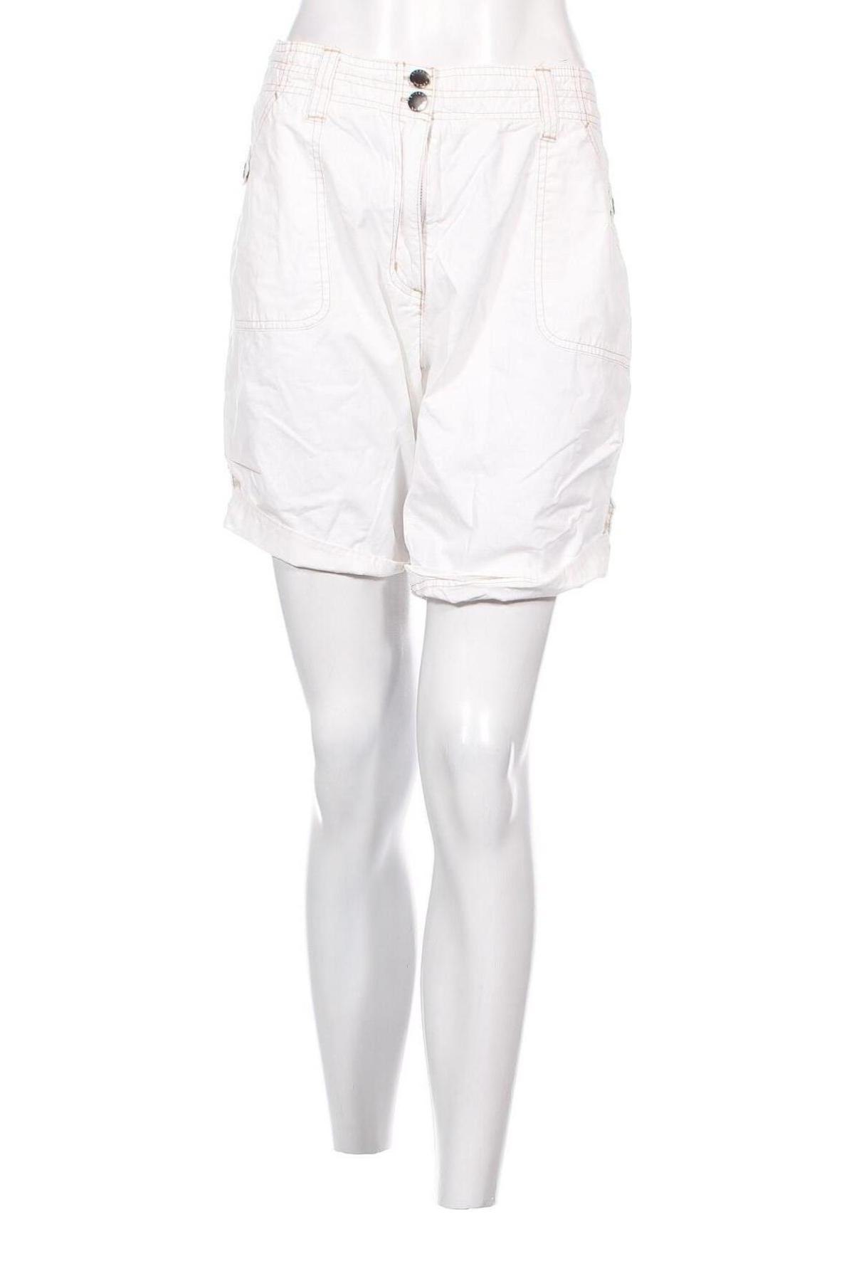 Γυναικείο κοντό παντελόνι Jensen, Μέγεθος L, Χρώμα Λευκό, Τιμή 4,94 €