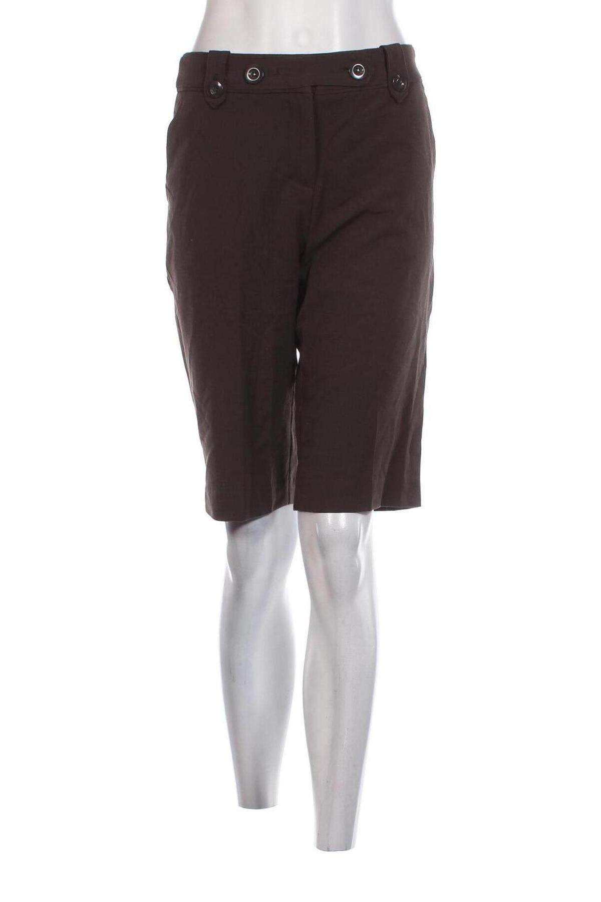 Дамски къс панталон Jessica, Размер XS, Цвят Кафяв, Цена 7,98 лв.