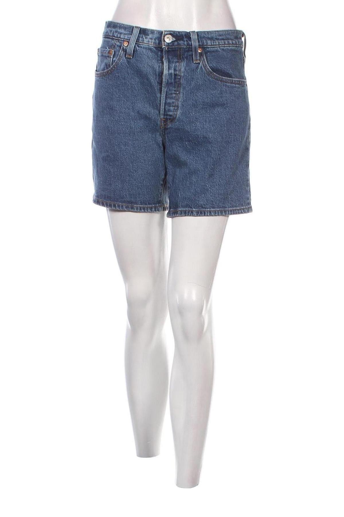 Γυναικείο κοντό παντελόνι Levi's, Μέγεθος M, Χρώμα Μπλέ, Τιμή 52,58 €