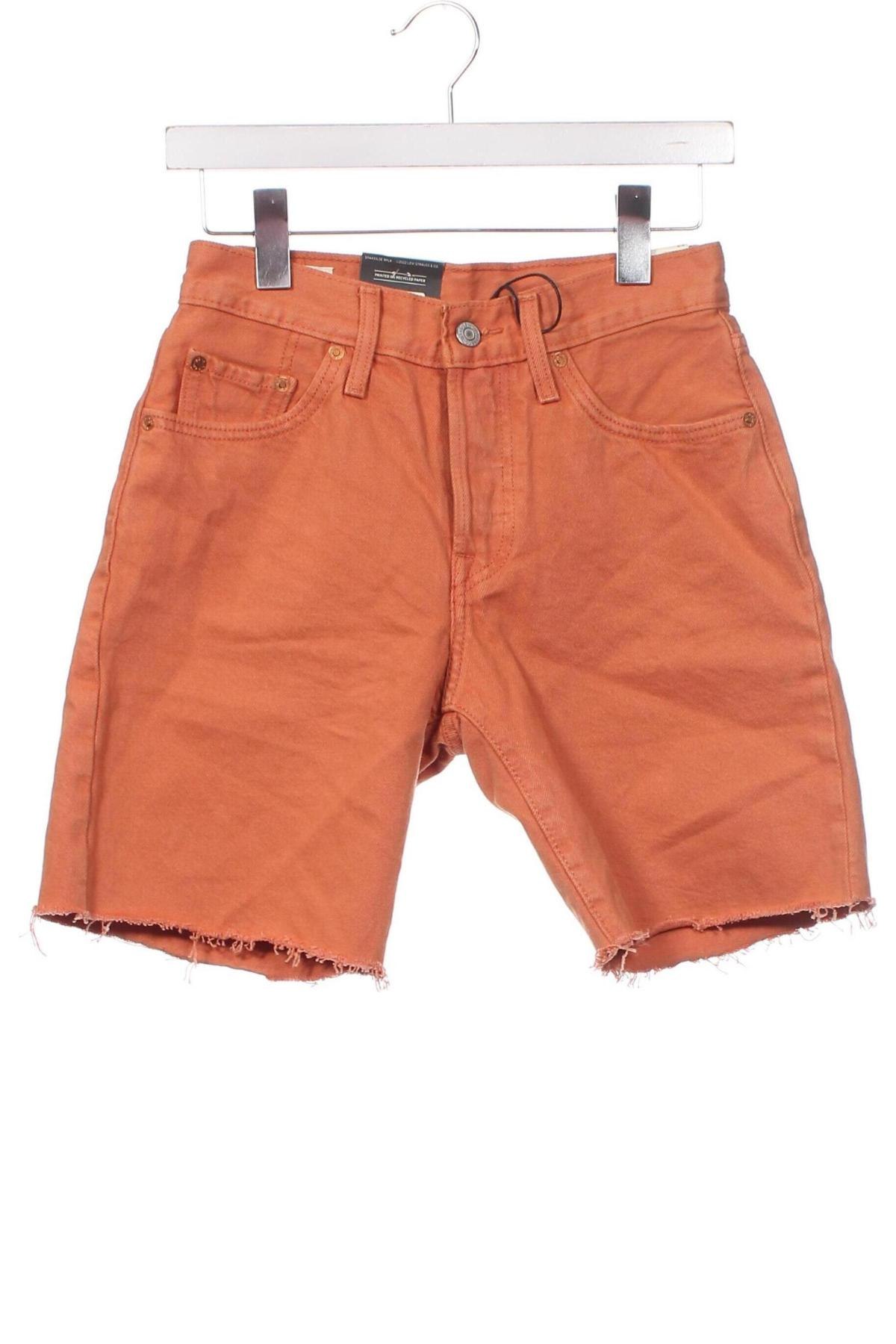 Damen Shorts Levi's, Größe XS, Farbe Orange, Preis 7,84 €