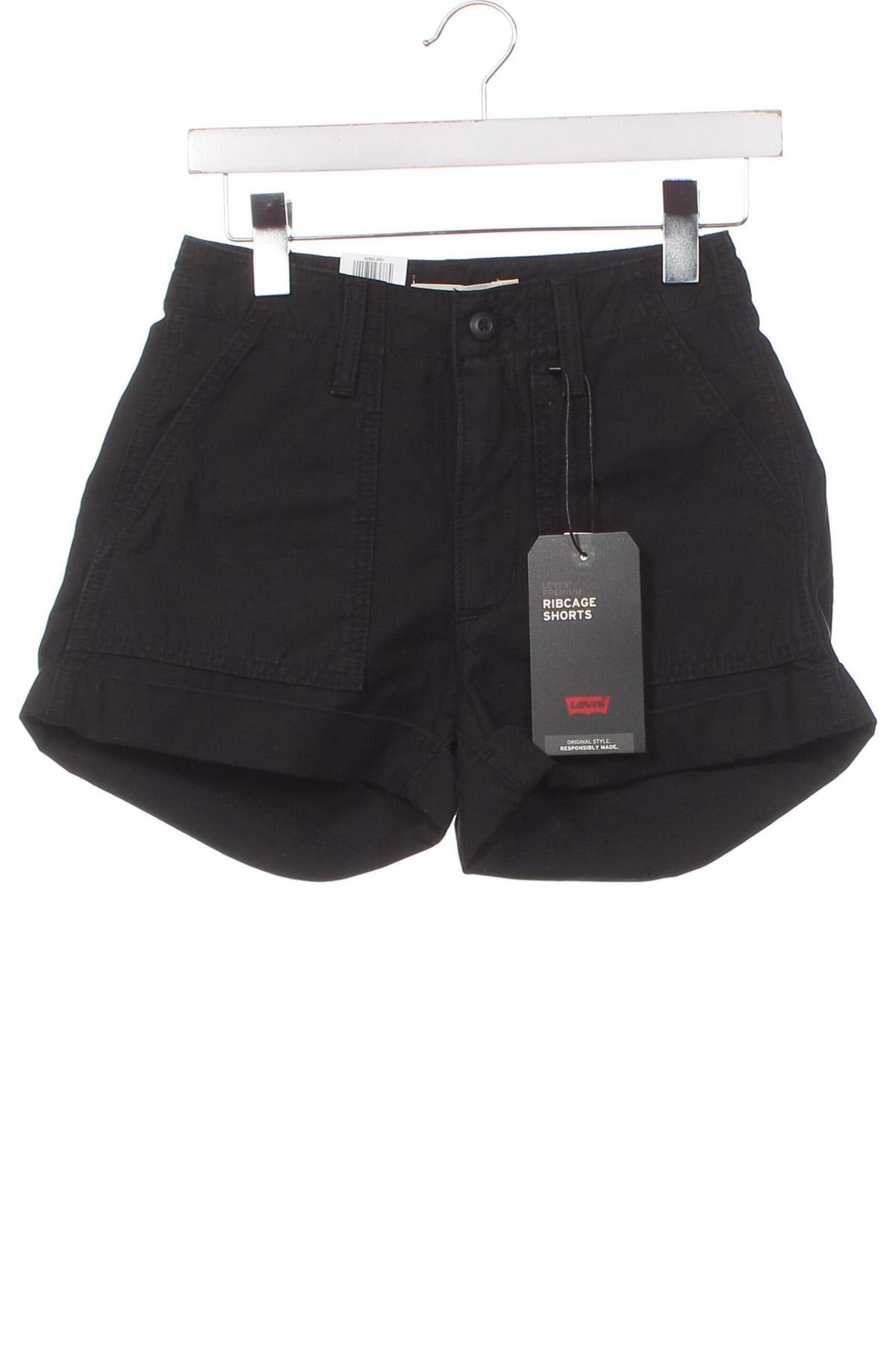 Pantaloni scurți de femei Levi's, Mărime XS, Culoare Negru, Preț 312,50 Lei