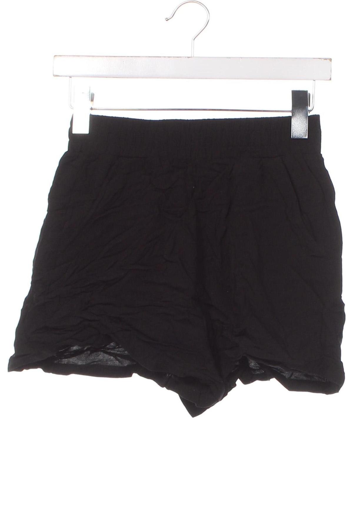 Дамски къс панталон Lindex, Размер XS, Цвят Черен, Цена 19,00 лв.