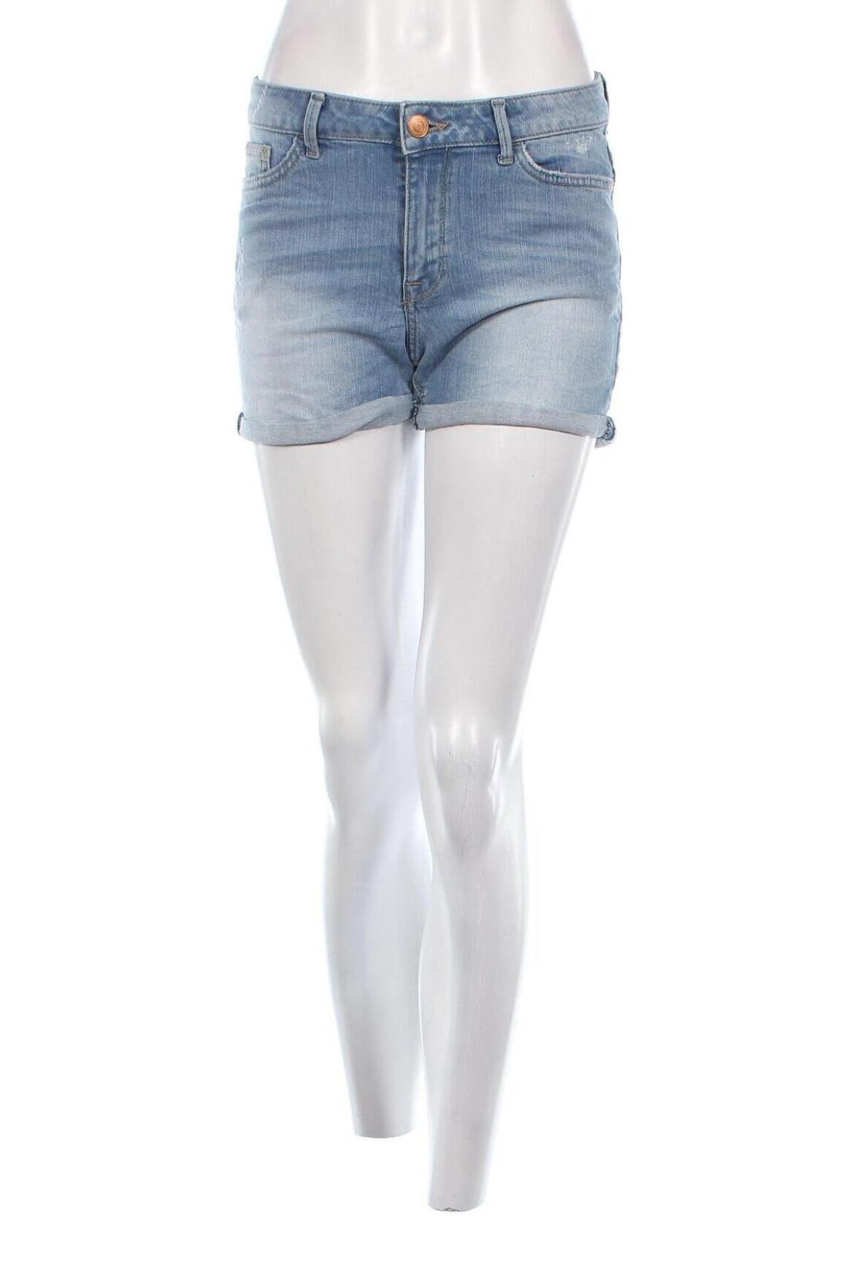 Γυναικείο κοντό παντελόνι Lindex, Μέγεθος S, Χρώμα Μπλέ, Τιμή 3,64 €