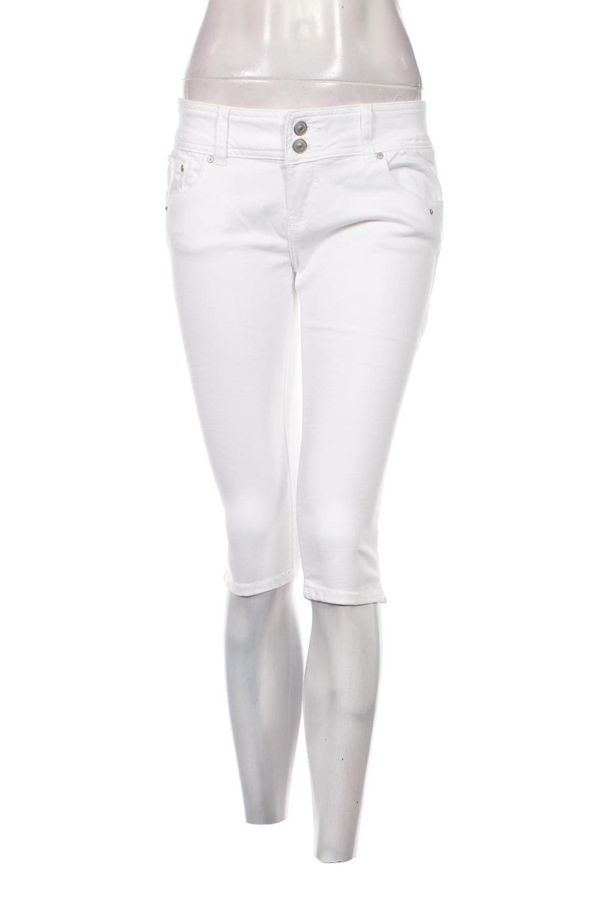Γυναικείο κοντό παντελόνι Ltb, Μέγεθος M, Χρώμα Λευκό, Τιμή 16,33 €