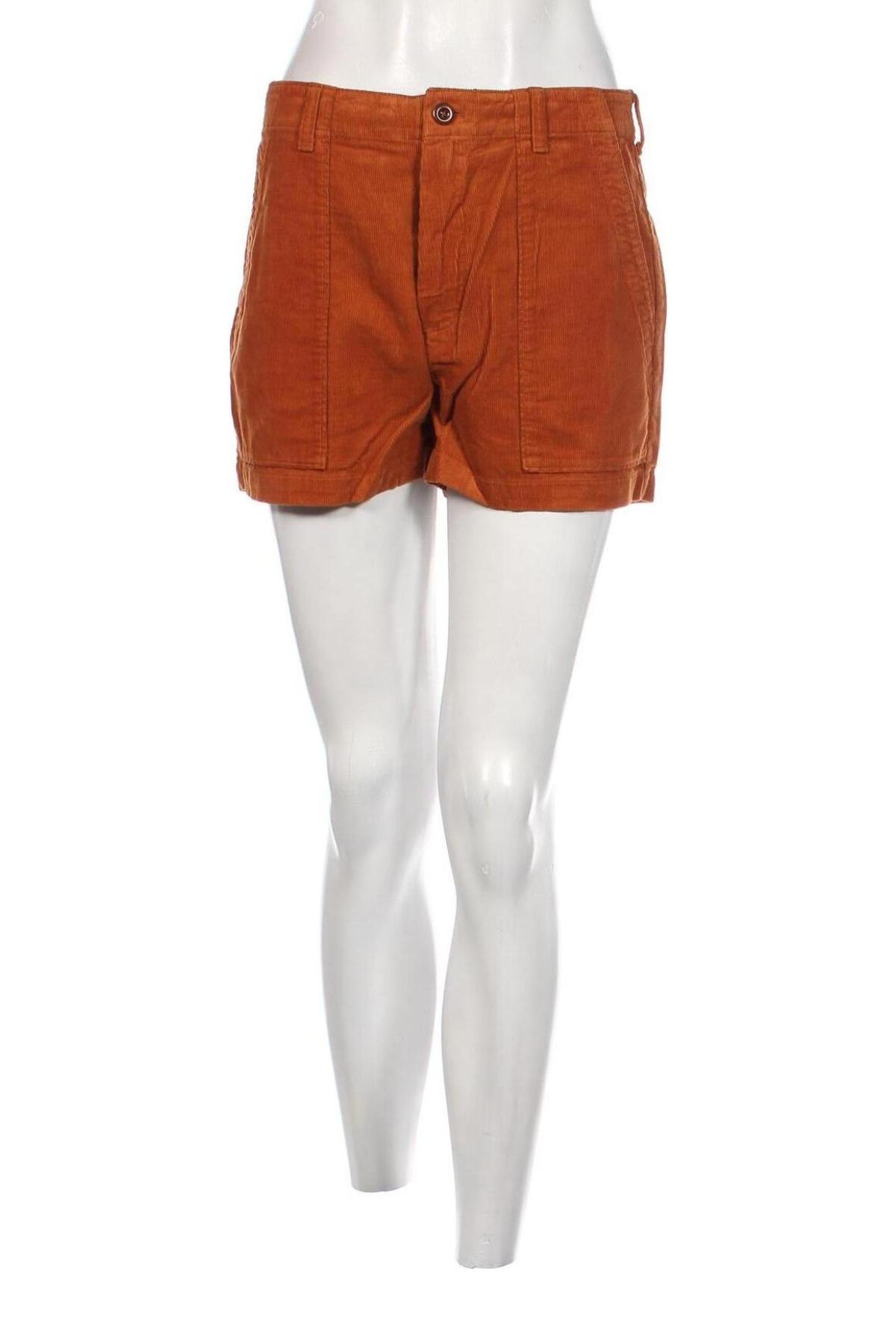 Дамски къс панталон Outerknown, Размер M, Цвят Кафяв, Цена 54,40 лв.