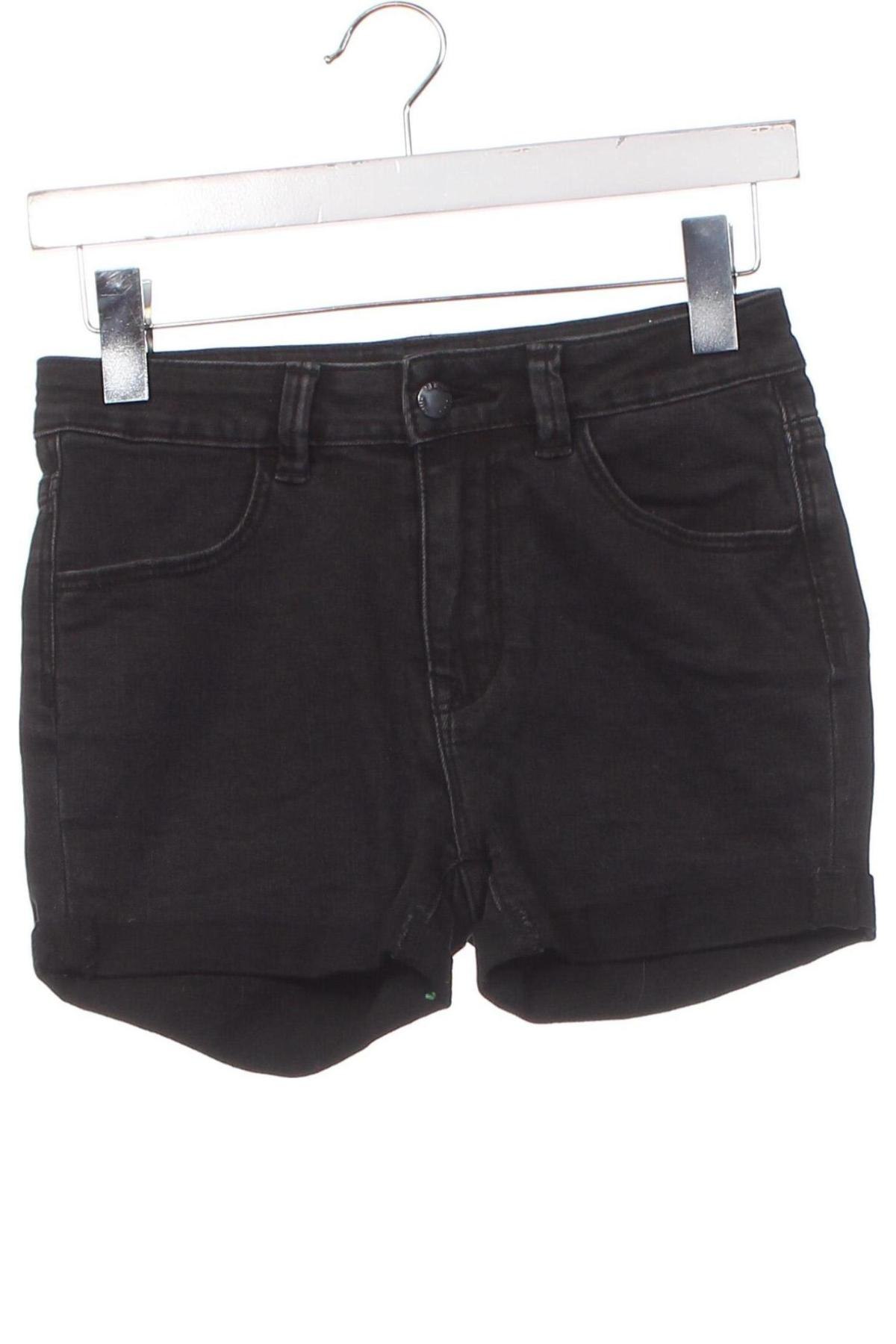 Дамски къс панталон Pimkie, Размер XS, Цвят Черен, Цена 7,98 лв.