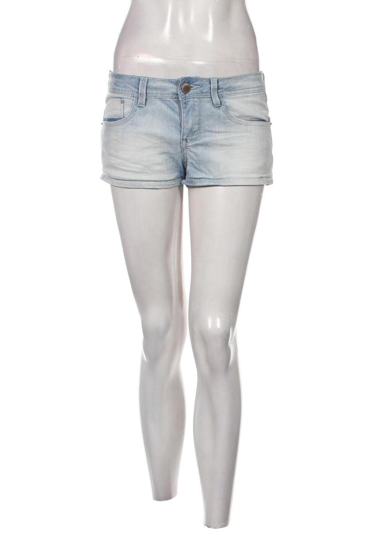 Γυναικείο κοντό παντελόνι Pimkie, Μέγεθος S, Χρώμα Μπλέ, Τιμή 10,00 €
