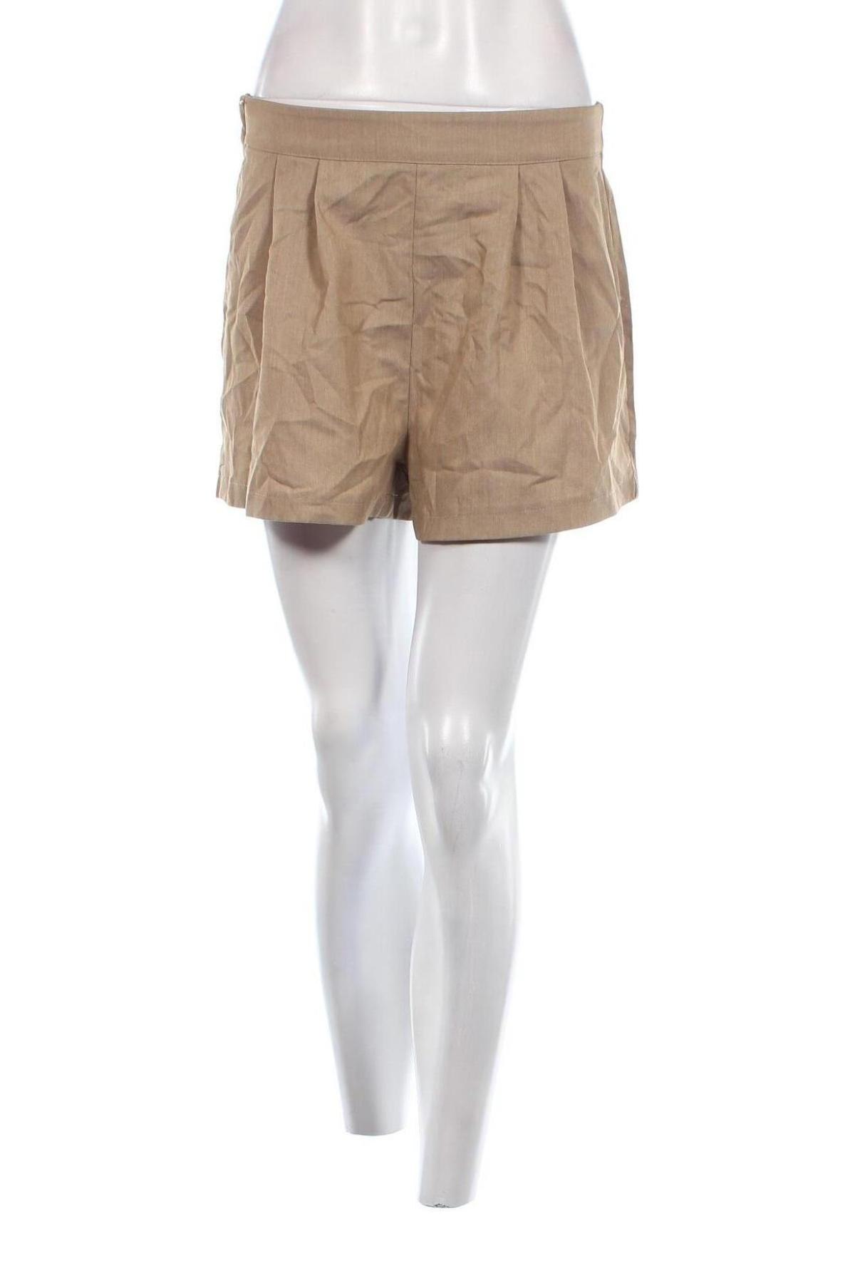Pantaloni scurți de femei SHEIN, Mărime M, Culoare Bej, Preț 62,50 Lei