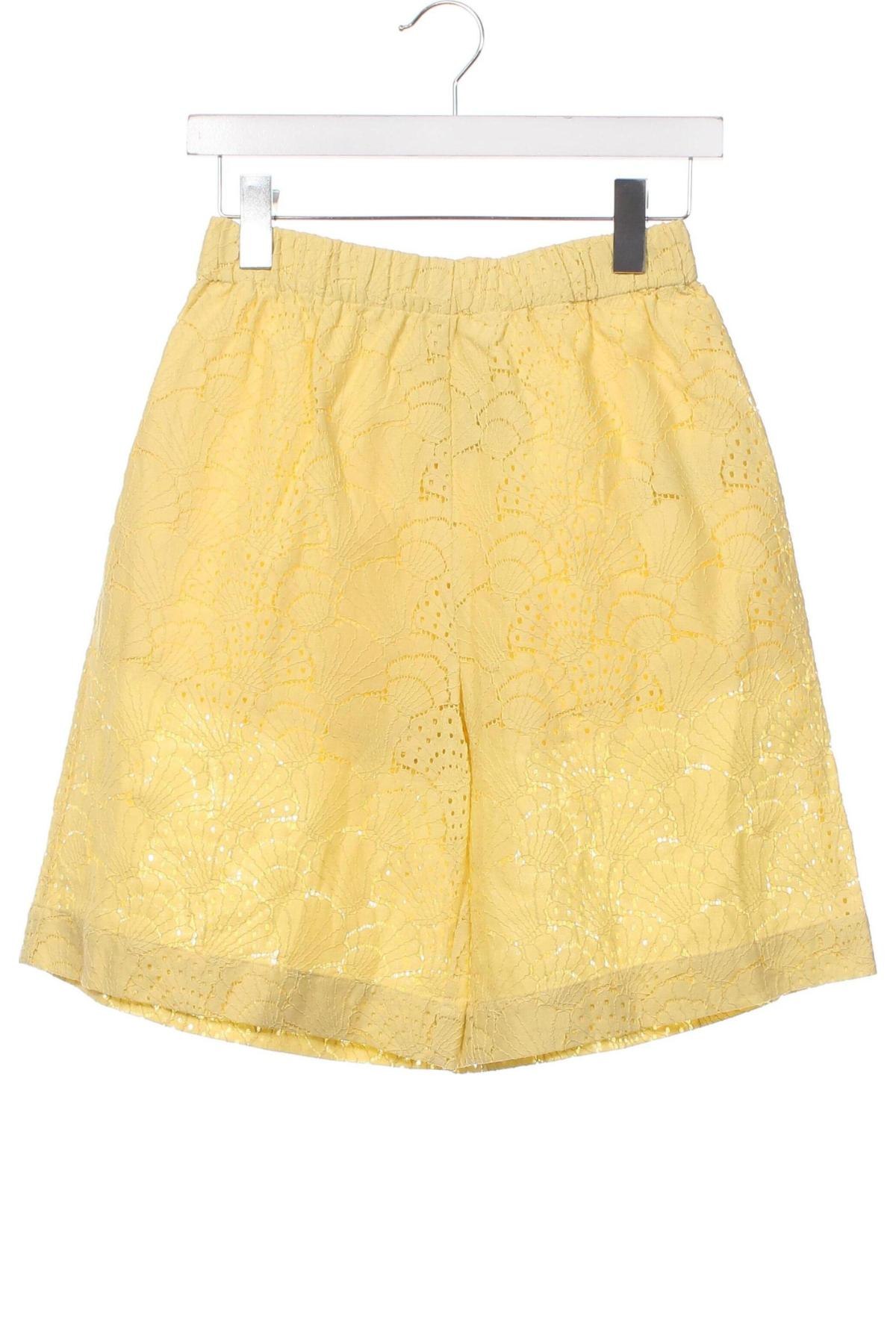 Γυναικείο κοντό παντελόνι Samsoe & Samsoe, Μέγεθος XS, Χρώμα Κίτρινο, Τιμή 52,58 €