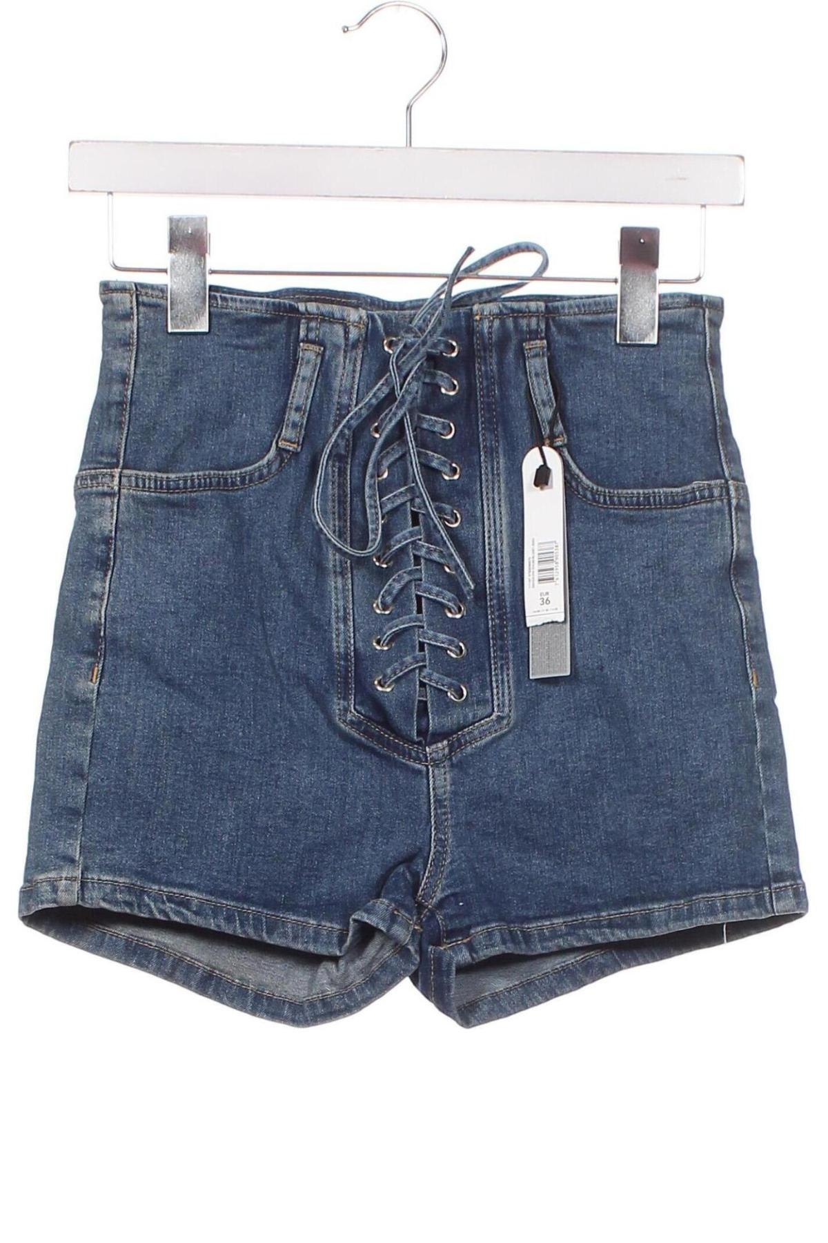 Pantaloni scurți de femei Tally Weijl, Mărime S, Culoare Albastru, Preț 40,79 Lei