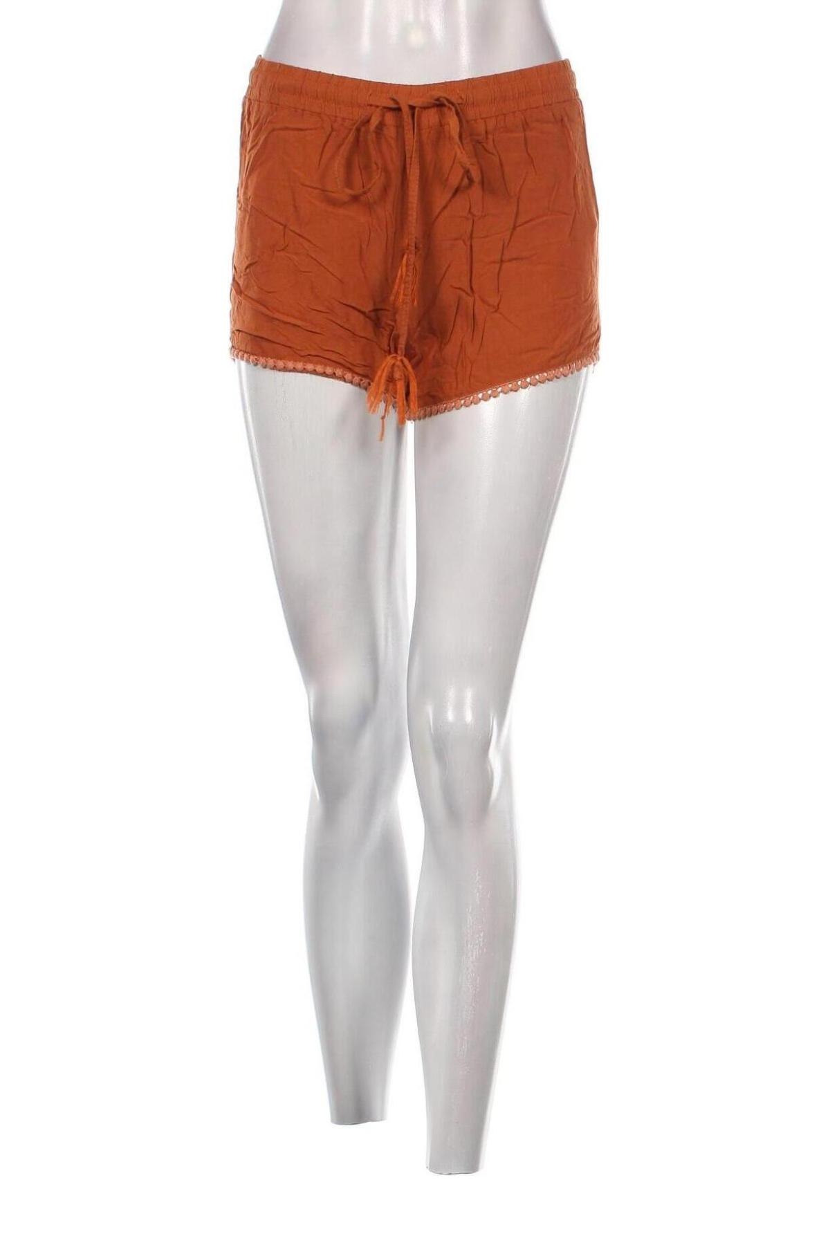 Pantaloni scurți de femei Terranova, Mărime S, Culoare Portocaliu, Preț 9,69 Lei