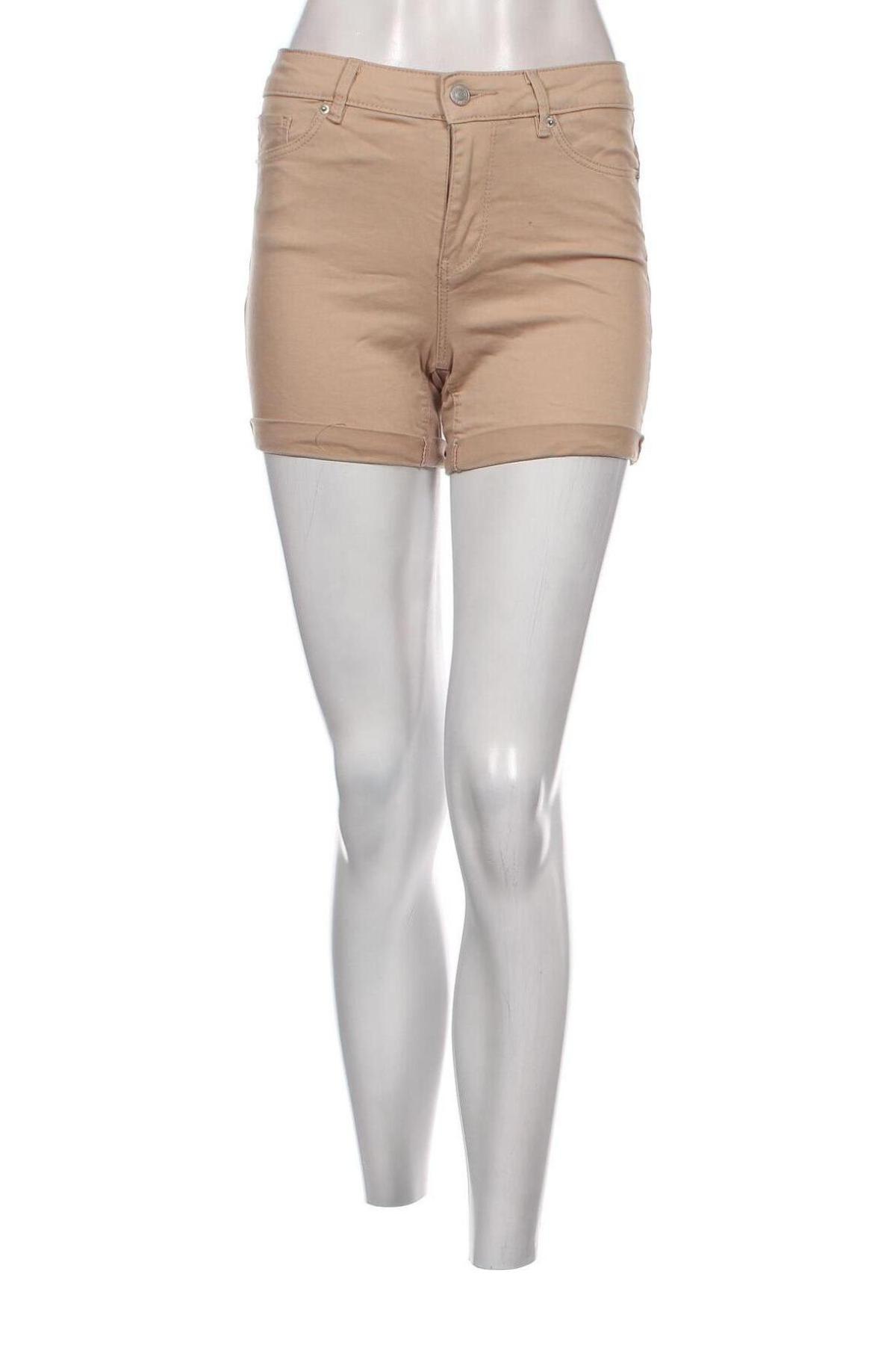 Pantaloni scurți de femei Vero Moda, Mărime S, Culoare Bej, Preț 12,83 Lei