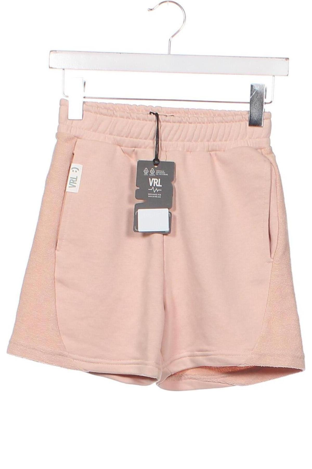 Дамски къс панталон Viral Vibes, Размер XS, Цвят Розов, Цена 12,96 лв.